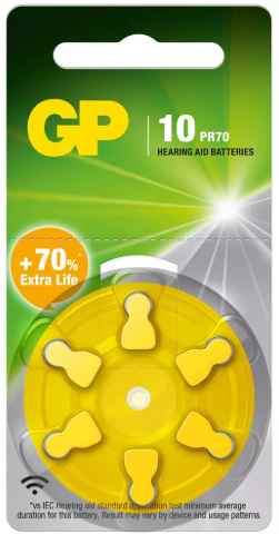 Батерия Цинкова ZA10   GP 1.45V